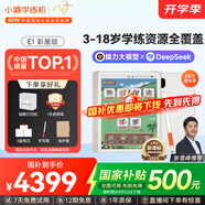 小猿學(xué)練機(jī)E1彩墨版 2025開學(xué)季煥新升級(jí) 10.3英寸彩色墨水屏 猿輔導(dǎo)AI學(xué)習(xí)機(jī) 斑馬思維啟蒙輔導(dǎo)機(jī)