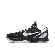 AJNIKERNIKE AIR【滅世純原】Zoom Kobe科比6實(shí)戰籃球鞋男女同款低幫運動(dòng) 黑色 36