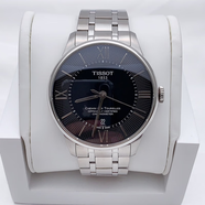 天梭（TISSOT）【二手99新】天梭(TISSOT)  杜魯爾/速馳系列 男女表二手男士腕表 自動(dòng)機械石英 瑞士名表奢侈品商務(wù)運動(dòng)手表 天文臺證黑鋼 T099.408.11.058.00