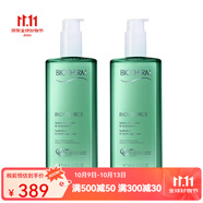 碧歐泉（BIOTHERM）女士綠潤透爽膚水 兩瓶 400ml