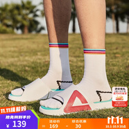 匹克態(tài)極拖鞋男鞋夏季外穿運動(dòng)拖鞋籃球防滑涼拖女款戶(hù)外沙灘鞋涉水鞋 【男款】撞色-大白/玫紅 45