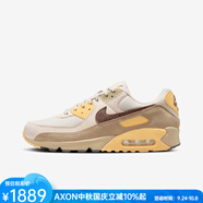 耐克（NIKE）男鞋跑步鞋運動鞋Air Max 90穩(wěn)定輕盈跑鞋透氣減震春秋潮牌IB6392 黃色Light Bone/Chamois 48.5 碼/M14