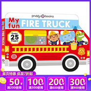 英文原版 Pop and Play Pop Flip Cook 烹飪 立體操作書(shū) 低幼基礎(chǔ)事物認(rèn)知啟蒙 親子互動(dòng) Roger Priddy 綠山墻 My Fun:Fire Truck 紙板翻翻書(shū)