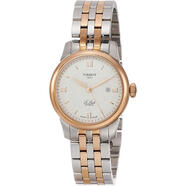 天梭（TISSOT）Tissot Le Locle Automatic Silver Dial Two-Tone Ladies Watch  T0062072203800