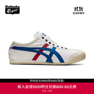 Onitsuka Tiger鬼塚虎男女一腳蹬懶人鞋帆布休閑鞋MEXICO 66? SLIP-ON 1183A360 白色 41.5