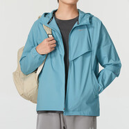 耐克（NIKE）防潑水男子跑步夾克防曬衣皮膚衣夏季軟殼連帽外套FB7541 FB7541-464 S 100-120斤