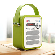 朗技 藍牙音箱聽(tīng)兒歌故事國學(xué)英語(yǔ)可插卡U盤(pán)定時(shí)伴睡音箱早教 匯典-油綠_藍牙升級版 套餐二_配英語(yǔ)9998首