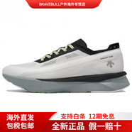 迪桑特（DESCENTE）ENERZITEFLUID2.0舒適低幫休閑跑步鞋男款白色 白色 44