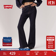 Levi's李維斯25年秋冬新款女士726休閑百搭高腰喇叭牛仔長褲A3410 靛藍(lán) 26 (30)