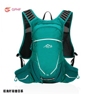 新款登山包20升專(zhuān)業(yè)徒步懸浮背負系統雙肩包騎行背包男女爬山通用 16升青色569背包胸前可放手機 帶頭盔網(wǎng)，可掛登山杖 15-20升