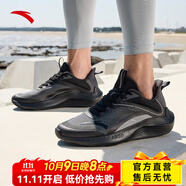 安踏（ANTA）【毒刺】丨運動(dòng)鞋男鞋緩震科技減震跑步鞋 碳灰/黑-1 40