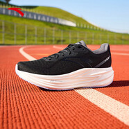 安踏（ANTA）PG7 丨跑鞋4代Ultra緩震慢跑步鞋女冬季耐磨運動(dòng)鞋 基礎黑/碳灰-8 39 (245mm)