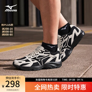 美津濃（MIZUNO）MIZUNO SPARK CN III 復(fù)古潮流緩震慢跑鞋 06/瓷白色/黑色 43 (280mm)