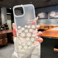 凱蒂貓（hellokitty）適用蘋果171615Plus1413ProMax12手機(jī)殼透明保護(hù)套復(fù)古風(fēng) 磨砂大孔-滿屏花花 蘋果6S