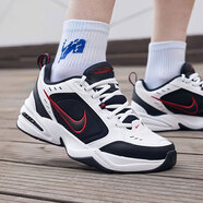 耐克（NIKE）官方艦店男鞋秋季運(yùn)動(dòng)鞋M2K復(fù)古老爹鞋緩震輕便跑步鞋潮流休閑鞋 415445-101/復(fù)古老爹鞋/白黑紅 43