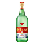 紅星大二鍋頭56度清香型白酒500ml（新老版本隨機）