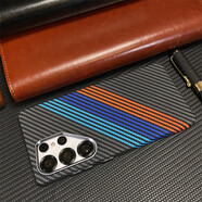 三星（SAMSUNG）【品質(zhì)原裝】適用三星S25Ultra手機殼新款凱夫拉紋理硬殼s24磁吸 【凱夫拉1500D】J220-英倫-三色條紋-內置 三星Galaxy_S25_Ultra