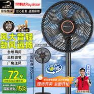 榮事達（Royalstar）【爆款推薦】電風(fēng)扇交流定頻家用7葉柔風(fēng)落地扇臺地兩用大風(fēng)量節能搖頭電扇辦公低噪 FD-30L501