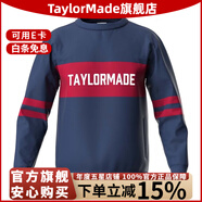 泰勒梅（Taylor made）高爾夫服裝新款男士長袖套衫休閑運(yùn)動(dòng)防風(fēng)防潑水戶外保暖上衣 N87291深藍(lán)色 3XL
