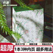 三年二班活頁(yè)便簽本可撕便簽紙高顏值筆記本初中無(wú)粘性拍紙本專(zhuān)用學(xué)生文具計劃本子便利貼考研辦公室記事本 竹君—【375張—自帶活頁(yè)孔】