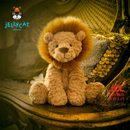 Jellycat波浪毛獅子動物毛絨玩偶公仔安撫潮玩送禮娃娃生日新婚禮物 波浪毛獅子 Medium