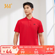 361°短袖男士t恤夏季運動服速干衣跑步健身上衣polo衫652424122H-5