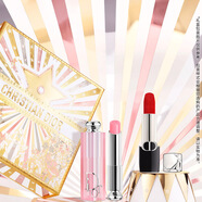 迪奧DIOR心動(dòng)紅唇口紅禮盒(絲絨999+潤唇膏001)生日禮物送女友