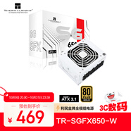 Thermalright(利民) 額定650W TR-SGFX650-W ATX3.1電源 金牌全模組 全日系電解電容 SFX小尺寸電源