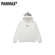 拓拓熊2025秋季潮牌連帽外套男港風(fēng)字母印花寬松百搭情侶上衣 暗夜黑 常規 均碼 (150)