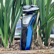 飛利浦（PHILIPS）剃須刀5051電動(dòng)男士刮胡刀全身水洗充電式胡須刀S5420 S5420 贈收納包+禮品袋 雙層刀片天藍