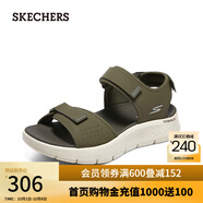 斯凱奇（Skechers）男士輕質(zhì)涼鞋229205 橄欖綠/OLV 41