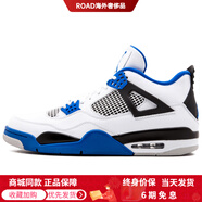 JordanAJ4retromotorsports潮流中幫復(fù)古籃球鞋男款賽車藍(lán)2017年版 45.5