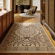 君吻歐式客廳地毯輕奢高級感免洗2025新款易打理德國入戶(hù)門(mén)地墊2025可 威尼斯莊園 120*200CM不卡門(mén)縫