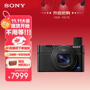 索尼（SONY）DSC-RX100M7 黑卡數(shù)碼相機(jī)（24-200mm焦段 實時眼部對焦 4K HDR視頻 RX100 VII/黑卡7）