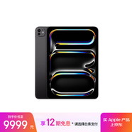 Apple/蘋(píng)果 iPad Pro13英寸M4芯片 2024年新款平板電腦(256G WLAN版/MVX23CH/A)深空黑色