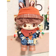 kankeirr泡泡瑪特IMOO衣服迪士尼布魯托唐老鴨娃衣禮物毛絨高飛服裝可愛(ài) 全套含鞋開(kāi)心鼠 僅娃衣不含娃