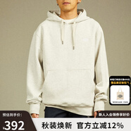 dickies衛(wèi)衣 時(shí)尚休閑男女同款小LOGO加絨美式衛(wèi)衣DK012293 羽灰 M