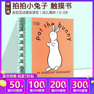 現(xiàn)貨 英文原版 Pat the Bunny 拍拍小兔子 經(jīng)典兒童讀物 觸摸書 嬰幼香味玩具書 1-3-5歲 親子互動書 英文帶插圖 綠山墻