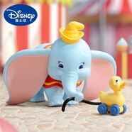 Disney正版迪士尼小飛象的歡樂時光系列盲盒可愛桌面擺件禮物擺件 鴨鴨樂(拆盒不拆袋) 保證