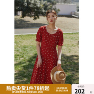 獨束大碼女裝法式小翻領(lǐng)連衣裙女夏季新款遮肉顯瘦雪紡裙子 方領(lǐng) XL （尺碼：3）