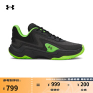 安德瑪（UNDERARMOUR）Spawn 7男女情侶運動籃球鞋3028461 黑色004 40