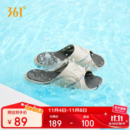 361°運(yùn)動(dòng)拖鞋男AG夏季籃球厚底沙灘休閑外穿涼拖鞋子男672426728-3