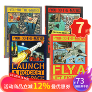You Do the Maths 系列4冊 無(wú)所不在的數學(xué)應用 自然科普漫畫(huà)繪本 英文原版繪本