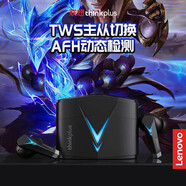 聯(lián)想（Lenovo）電競藍牙游戲耳機 入耳式低延遲電競吃雞運動(dòng)跑步音樂(lè )降噪長(cháng)續航 LP6黑色