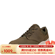 ECCO愛步男鞋 經(jīng)典歐IRVING列時尚休閑鞋舒適透氣日常百搭皮鞋 511734 卡其綠色-55894 40
