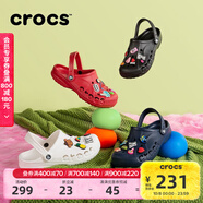 卡駱馳（CROCS）洞洞鞋貝雅男鞋女鞋輕便耐磨一腳蹬拖鞋休閑鞋|10126 深藍-410 40 (250mm)