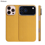 Pinkson凱夫拉蘋果17保護(hù)套iPhone16ProMax手機(jī)殼輕防摔男士超薄全包磨砂硬殼芳綸碳纖維散熱新款商務(wù)高檔 【Magsafe磁吸款/PI纖維大師】 【iPhone16 Pro Max】