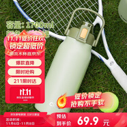 希樂316不銹鋼保溫杯大容量男女戶外便攜水杯旅行車載保溫瓶 1.7L