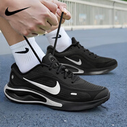 耐克（NIKE）男鞋復古跑鞋2025新款秋冬時(shí)尚潮流運動(dòng)鞋舒適耐磨輕便復古跑步鞋 黑曜疾行-001/JOURNEY RUN 44