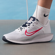 耐克（NIKE）官方艦店男鞋秋季新款運動(dòng)鞋WEARALLDAY透氣輕便緩震跑步鞋休閑鞋 FD6033-107/QUEST 6/白灰紅 39